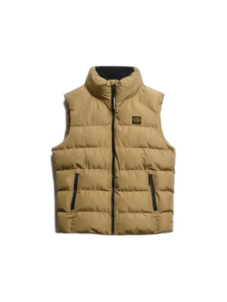Kurtka puchowa Superdry żółta