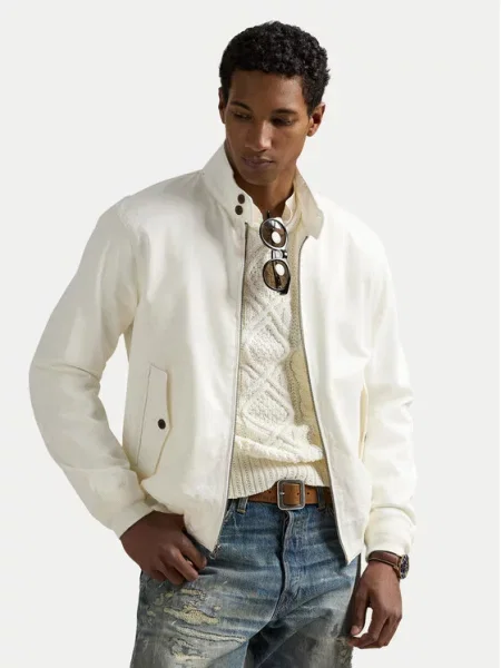 Bomber striukė Polo Ralph Lauren balta
