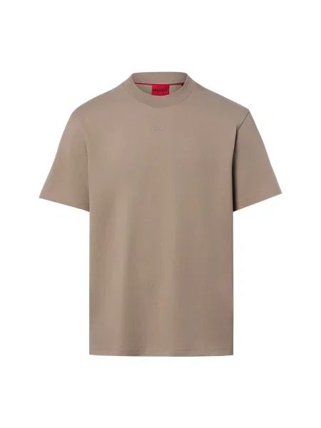 HUGO t-shirt brązowa