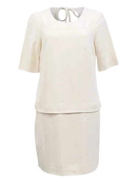 Rochie mini Sandro de costum alb