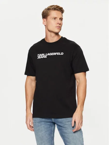 Karl Lagerfeld Jeans T-Shirt czarny