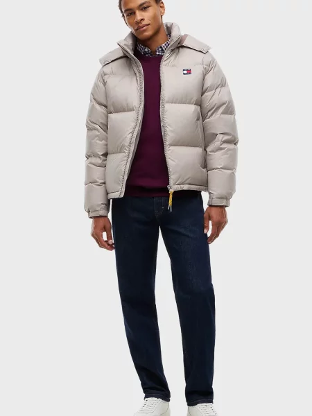 Джинсовая куртка Tommy Jeans серая