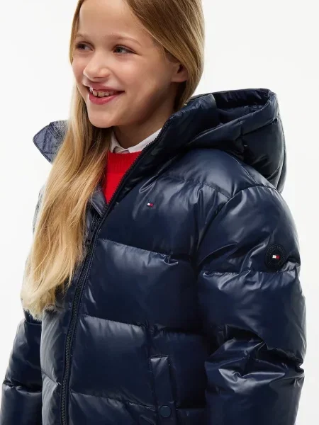 Tommy Hilfiger пухено яке за деца