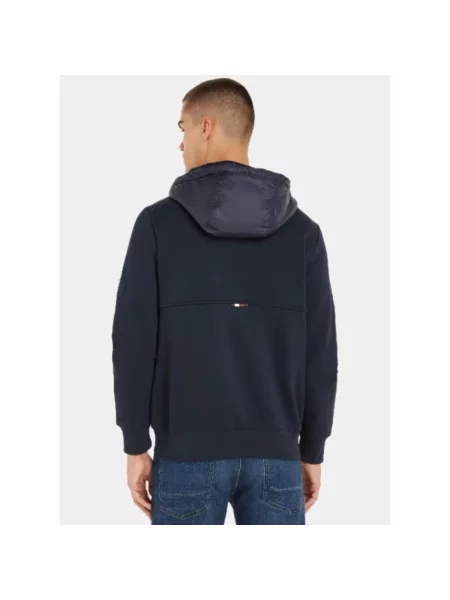 Kamizelka Tommy Hilfiger z kapturem niebieska