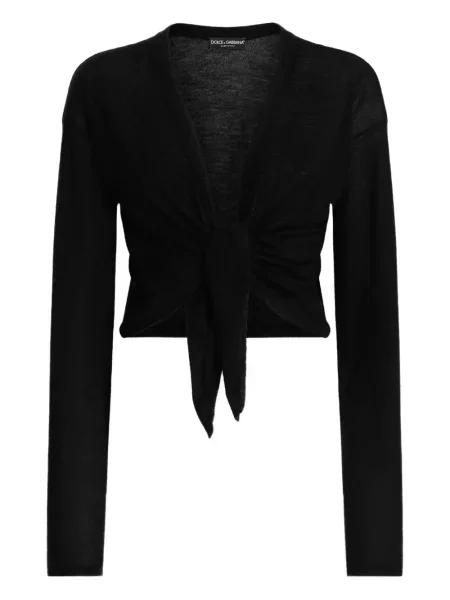 Cardigan Dolce & Gabbana lung negru