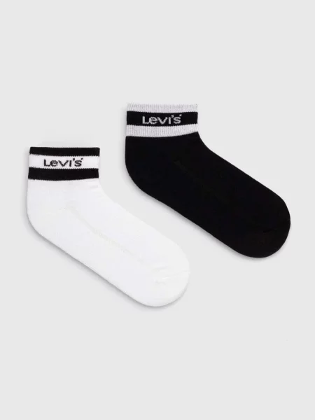 Чорапи Levi's 2 броя бяло
