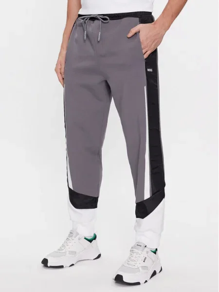 Boss Pantaloni trening Hadikon gri