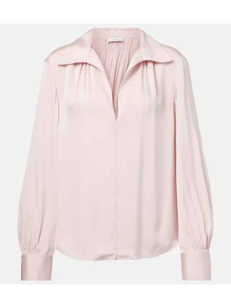 Bluză Vince de mătase roz