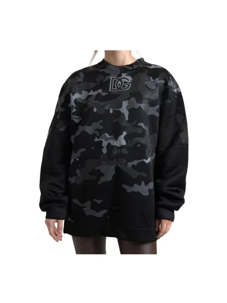 Bluza Dolce And Gabbana w kamuflażu czarna