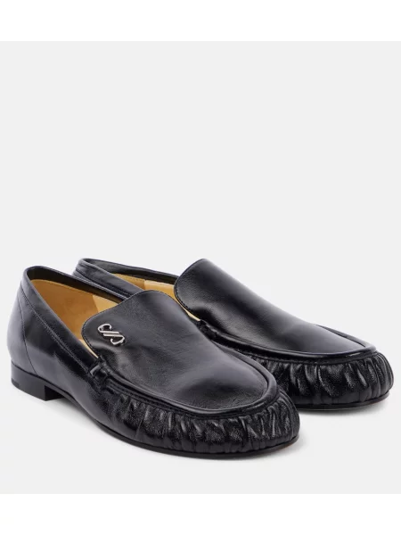 Kožené loafers Proenza Schouler černé