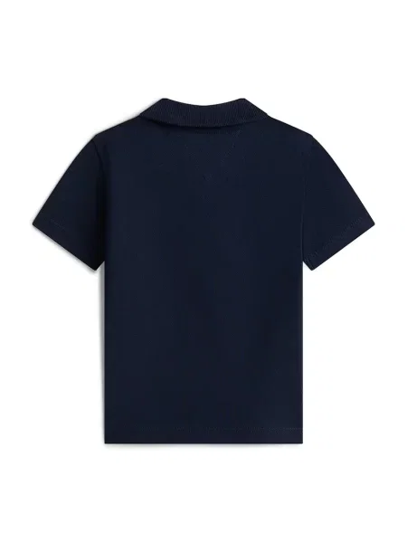 Tommy Hilfiger polo majica za djecu od pamuka plava