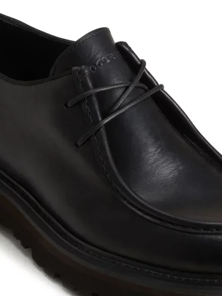 Pantofi Woolrich cu șireturi din dantelă negru