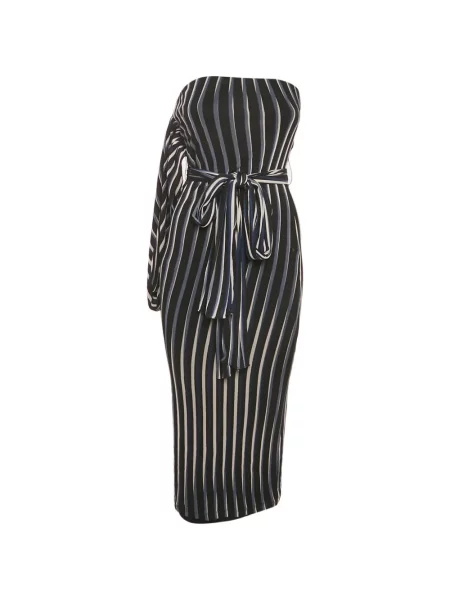 Rochie midi Dvf Diane Von Furstenberg negru