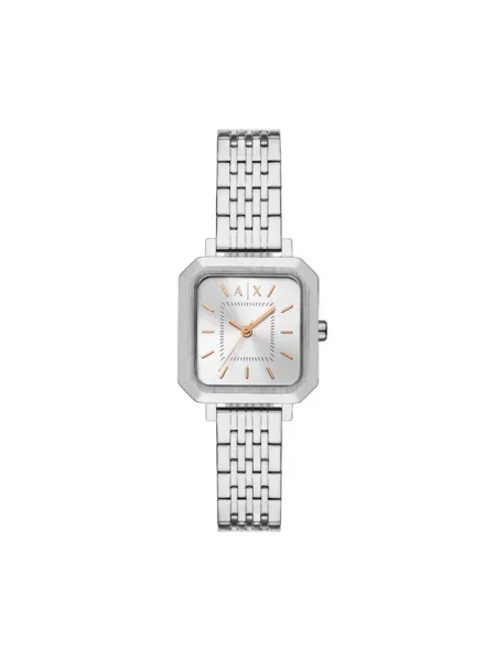 Armani Exchange Hodinky Leila Strieborná biela