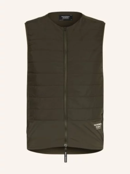 Pas Normal Studios Steppovaná Vesta Balance Insulated olivová