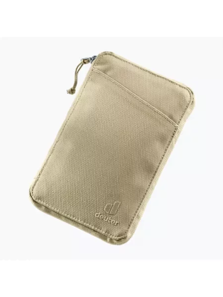 Portfel turystyczny Deuter Travel Wallet desert beżowy