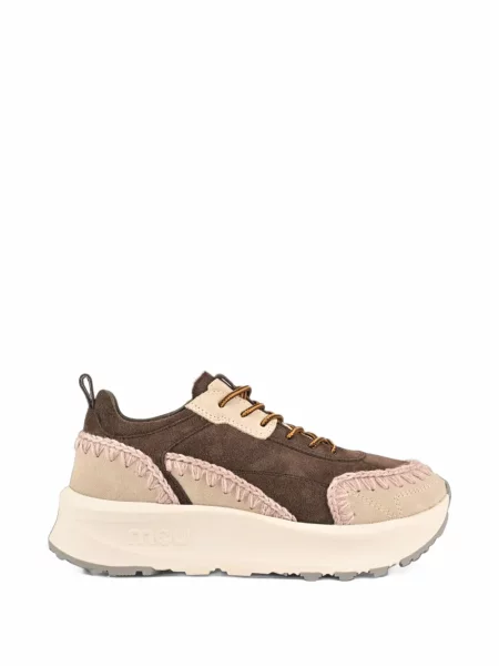 Sneakerși Mou maro