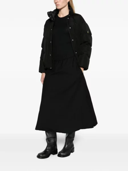 Scurt geacă cu puf Moncler negru