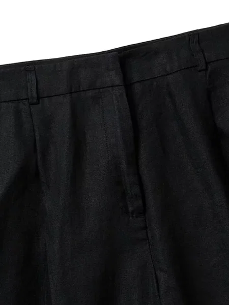 Pantaloni scurți Benetton de in negru