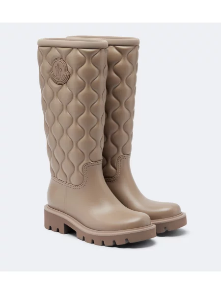 Matlasat botine Moncler bej