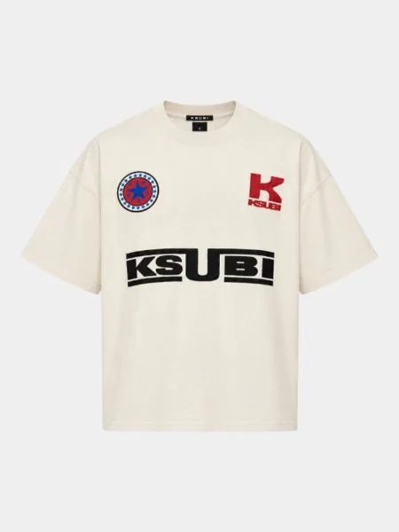 Футболка Ksubi бежевий