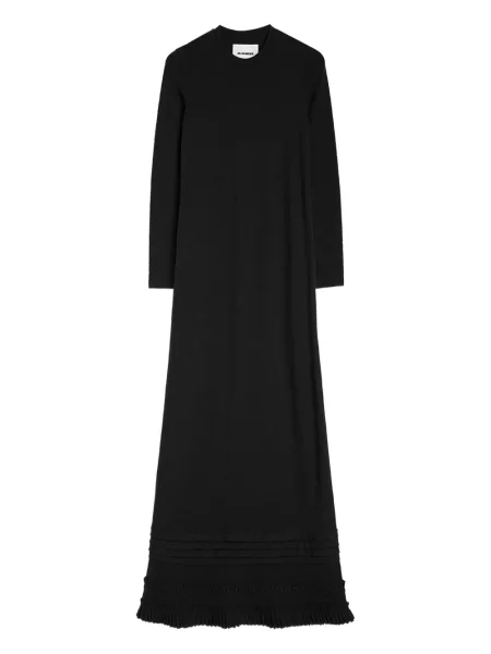 Rochie maxi Jil Sander de costum negru