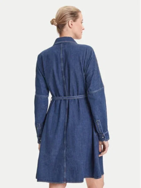 Weekend Max Mara Džínsové šaty Balenio Tmavomodrá modrá