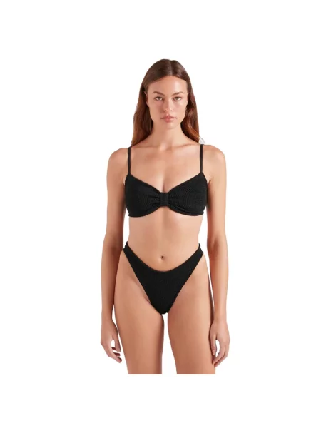 Hunza G Bikini Z Gorsetem Alicia schwarz czarny