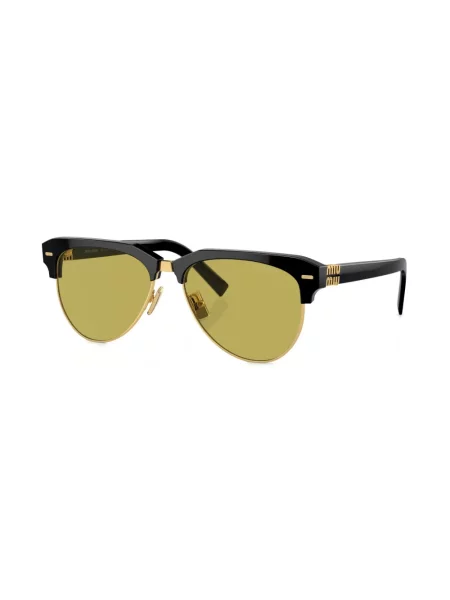 Saulės akiniai Miu Miu Eyewear juoda