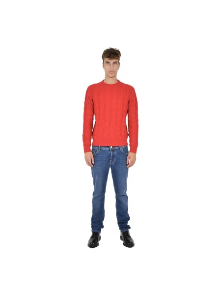 Sweter Jacob Cohen czerwony