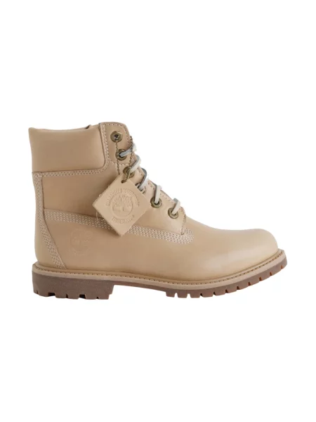 Buty do kostki Timberland skórzane brązowe
