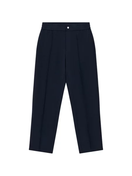 Pantaloni de jogging Boggi Milano de lână albastru