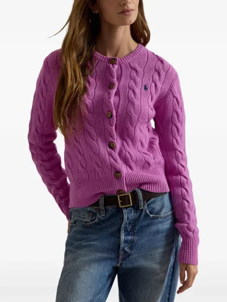 Велурени бягане с яка чорапи Polo Ralph Lauren синьо