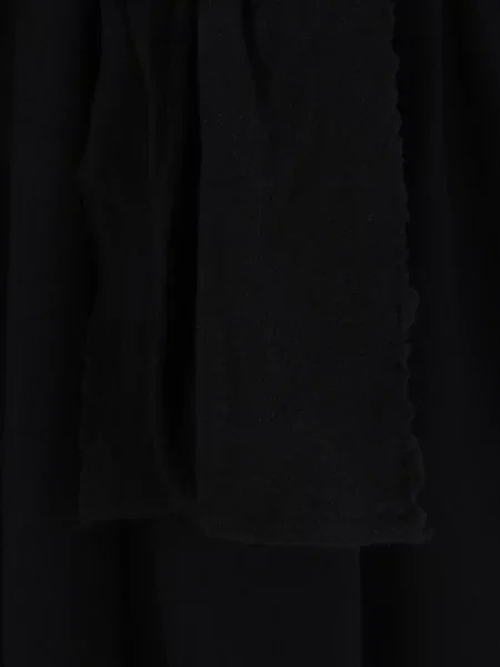 Cu centură rochie midi Daniela Gregis negru