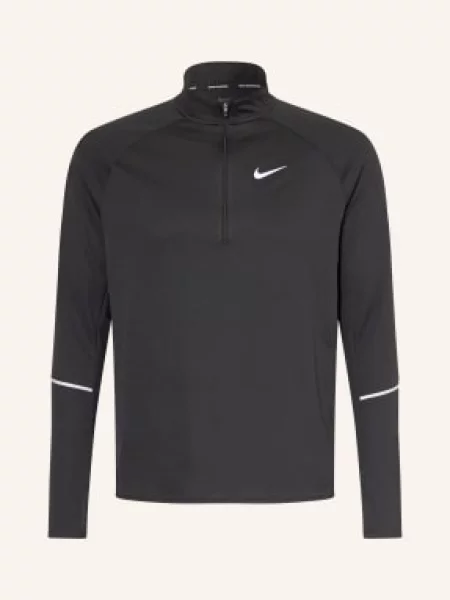 Nike Běžecké Tričko Miler černá