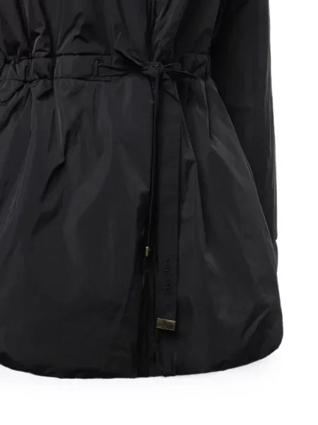 Geacă parka Max Mara cu cordon negru