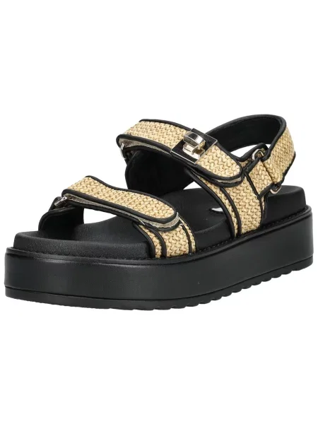 STEVE MADDEN Sandále Bigmona šampanské čierna