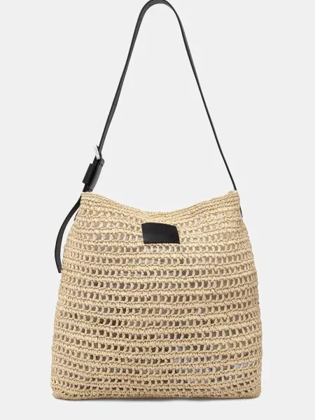 AllSaints geantă shopper pentru femei ASHA bej