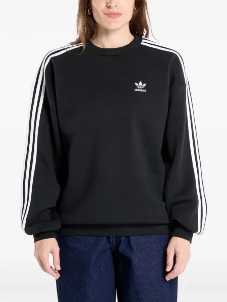 Hanorac Adidas cu șireturi cu imagine din dantelă negru
