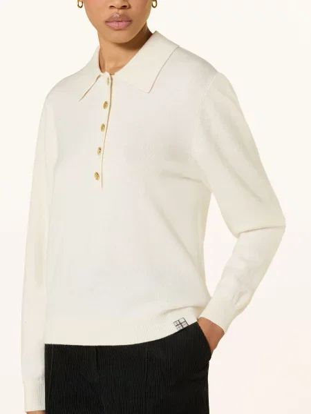Barbour Pletené Polo Tričko Wynn režná