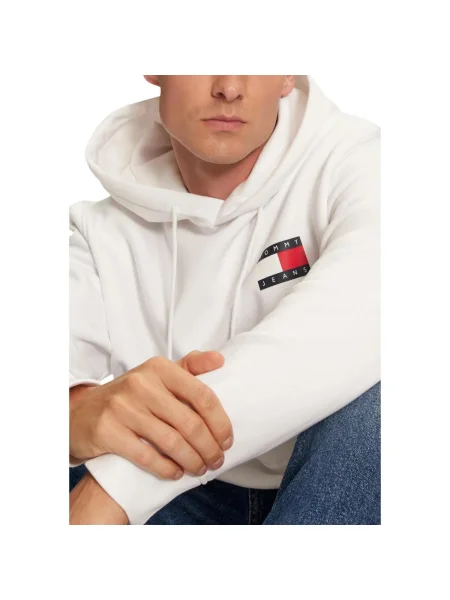 Geacă de blugi Tommy Hilfiger alb