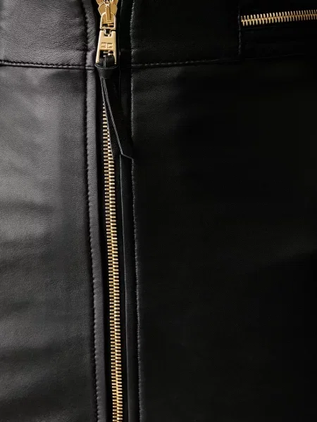 Кожаная юбка Elisabetta Franchi