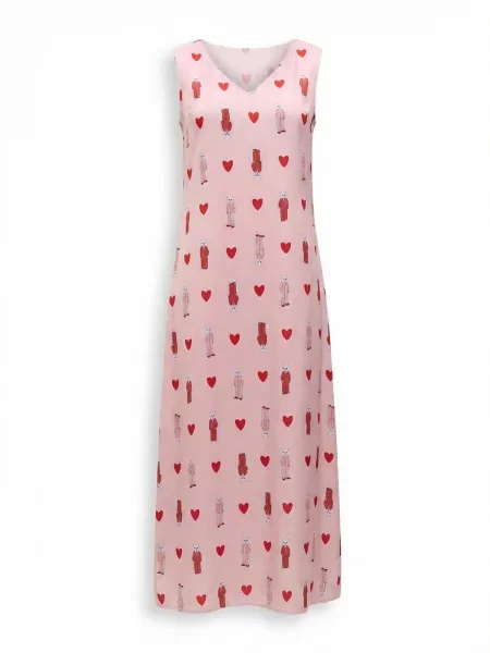 Cat e Lolette Letní šaty Loungewear dress' pink