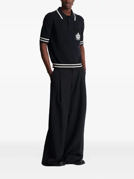 Polo Balmain tricotate negru