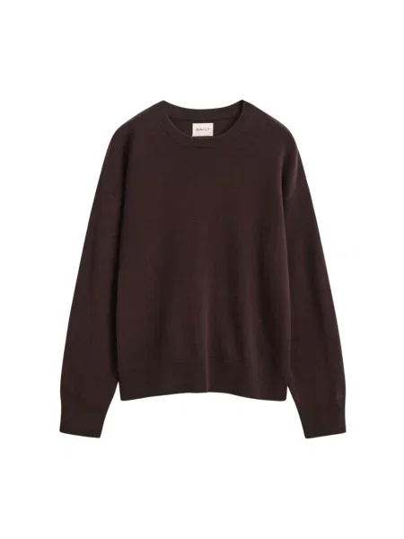 Sweter Gant wełniany brązowy