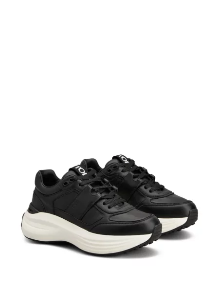 Sneakerși Tod's din piele negru