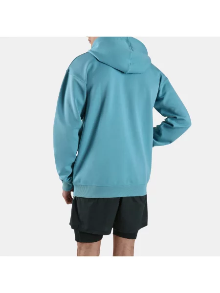 Reebok Bluza z Podwójnym Splotem i Pełnym Zamkiem Athleteunisex Warped Blue Size: niebieska