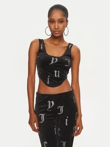 Top Juicy Couture črna