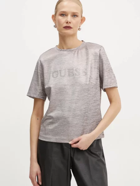 Тениска Guess SPERANZA розово