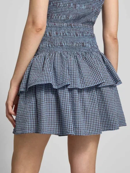 Rozkloszowana spódnica mini z mieszanki bawełny Marc O'polo Denim